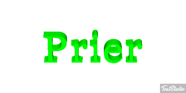 Prier Effet de texte