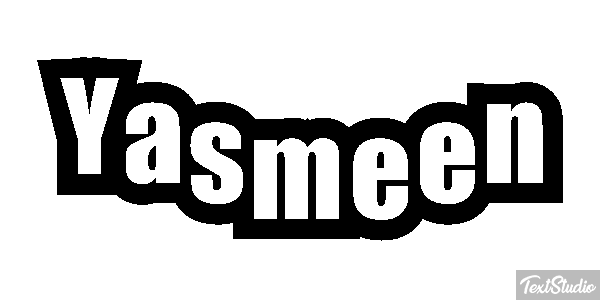 Yasmeen Text effect