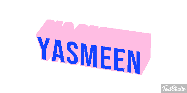 Yasmeen Text effect