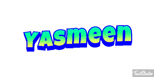 Yasmeen Text effect