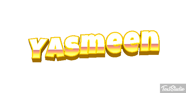 Yasmeen Text effect