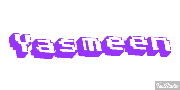 Yasmeen Text effect