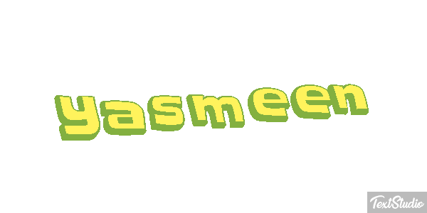 Yasmeen Text effect