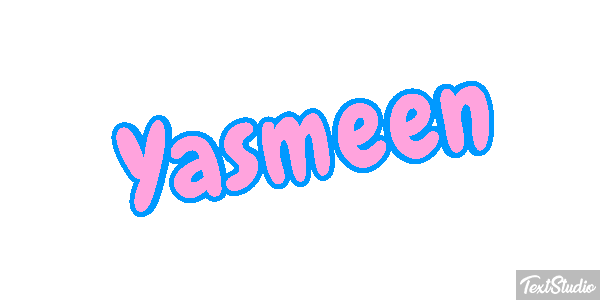 Yasmeen Text effect