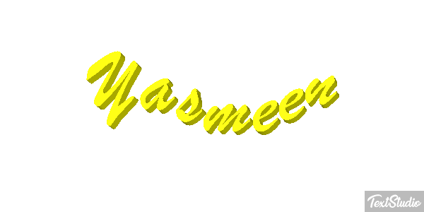 Yasmeen Text effect