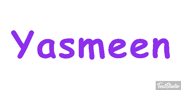 Yasmeen Text effect