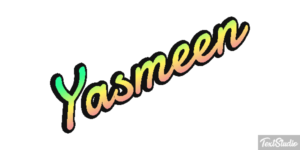 Yasmeen Text effect