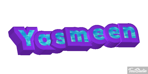 Yasmeen Text effect