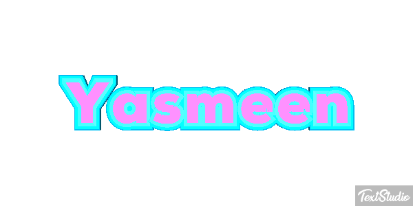 Yasmeen Text effect