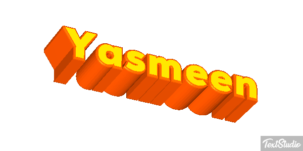 Yasmeen Text effect