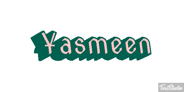 Yasmeen Text effect