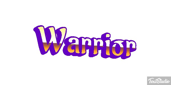 Warrior Text effect
