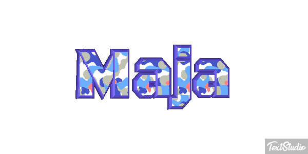 Maja Tekst effect