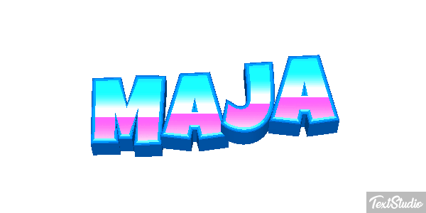 Maja Tekst effect