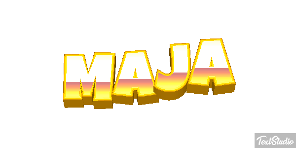 Maja Tekst effect