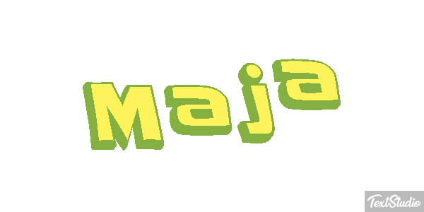 Maja Tekst effect