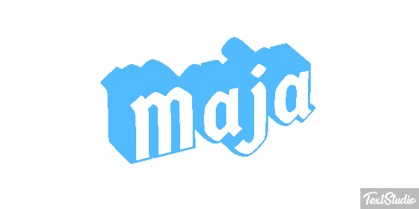 Maja Tekst effect
