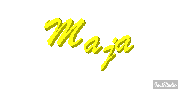 Maja Tekst effect