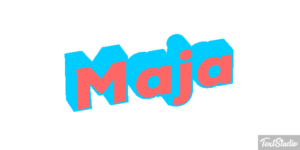 Maja Tekst effect