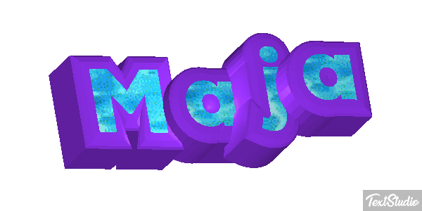 Maja Tekst effect