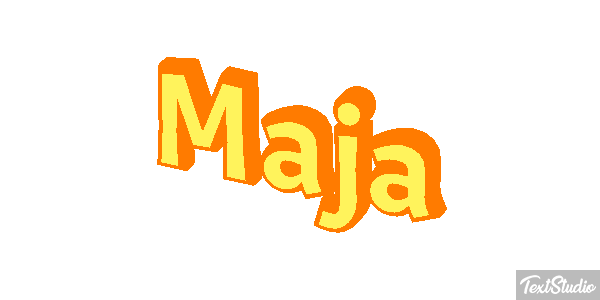 Maja Tekst effect