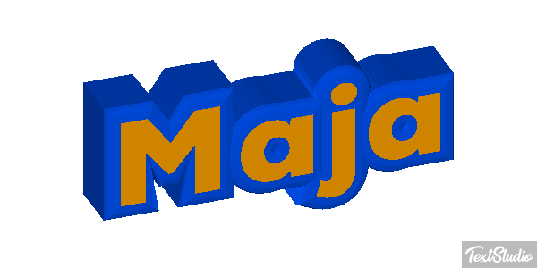 Maja Tekst effect