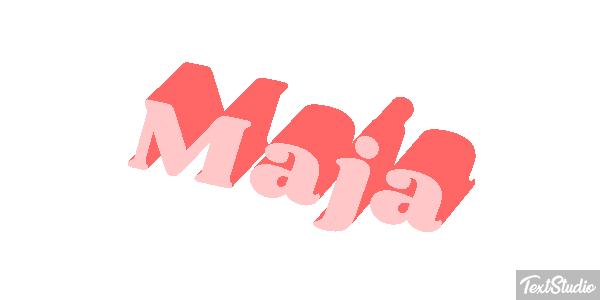 Maja Tekst effect