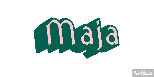 Maja Tekst effect