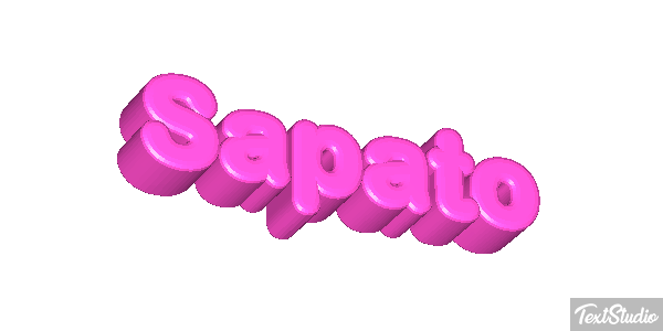 Sapato Текстовый эффект