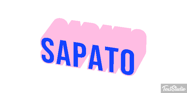 Sapato Текстовый эффект