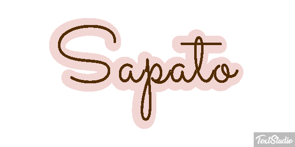 Sapato Текстовый эффект
