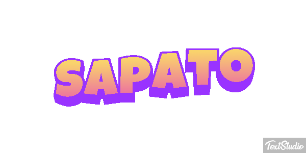 Sapato Текстовый эффект