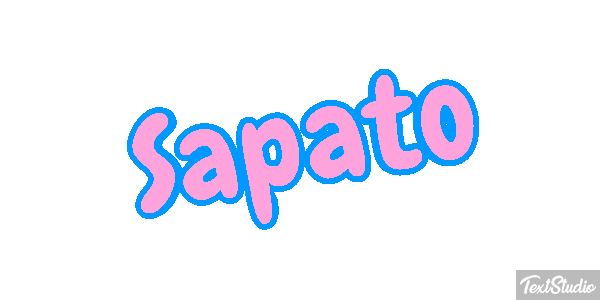 Sapato Текстовый эффект