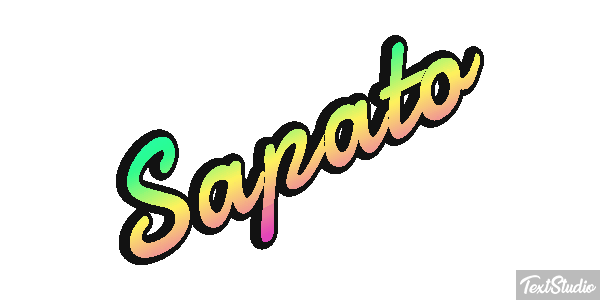 Sapato Текстовый эффект