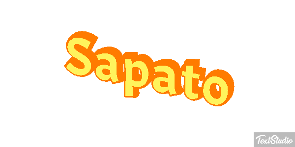 Sapato Текстовый эффект