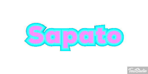Sapato Текстовый эффект