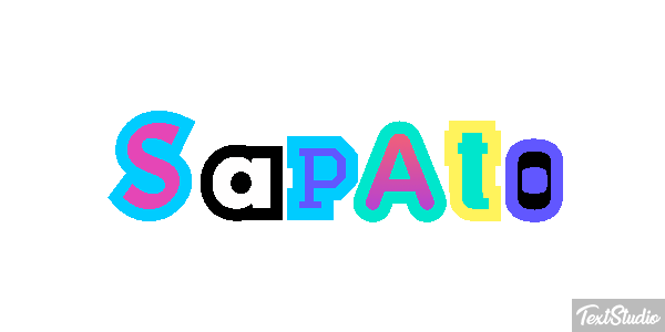 Sapato Текстовый эффект