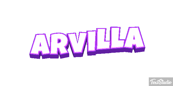 Arvilla Text effect
