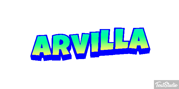 Arvilla Text effect