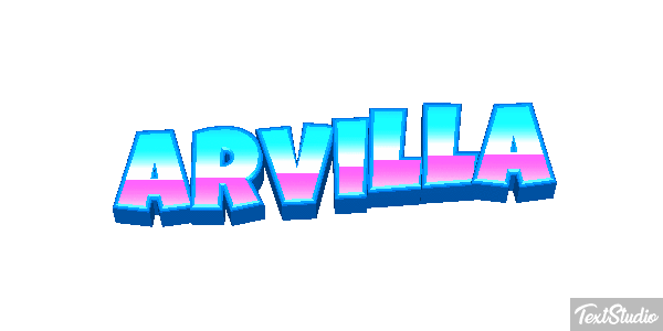 Arvilla Text effect