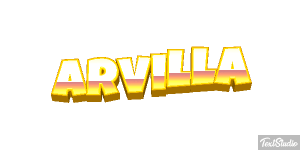 Arvilla Text effect