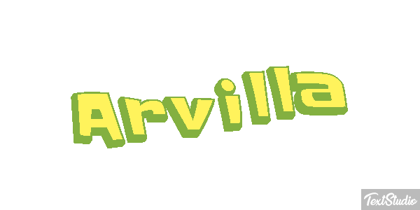 Arvilla Text effect