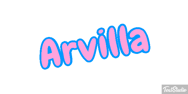 Arvilla Text effect