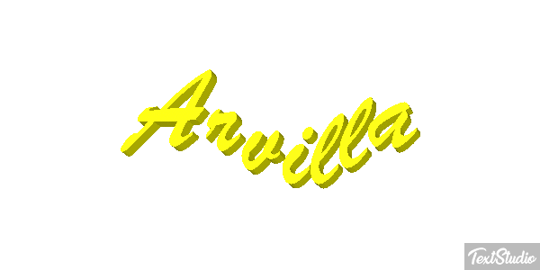 Arvilla Text effect