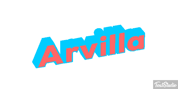 Arvilla Text effect