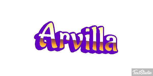 Arvilla Text effect