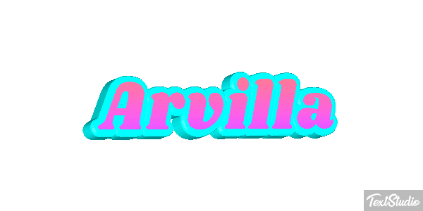 Arvilla Text effect