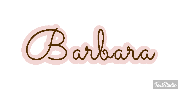 Bárbara テキスト効果