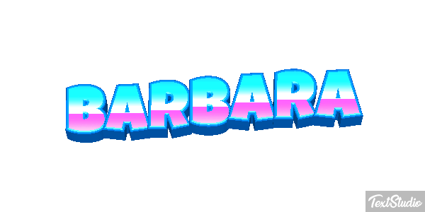 Bárbara テキスト効果