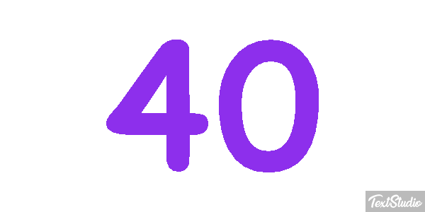40 Tekst effect